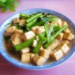 豆腐空心菜