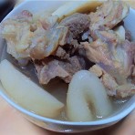 海底椰淮山猪骨汤的做法