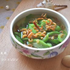 海米丝瓜汤的做法