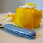芒果椰香小蛋糕