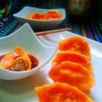 南瓜猪肉香菇水饺