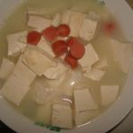 牛奶豆腐汤