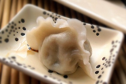 双菇豆腐饺