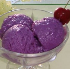 香滑紫薯冰淇淋
