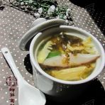 鲜笋菌菇汤