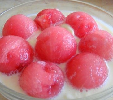 椰香水果冰霜