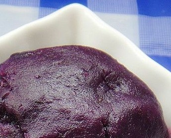 月饼紫薯馅