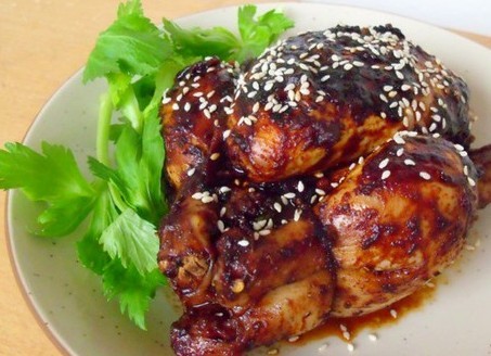 中式烤鸡