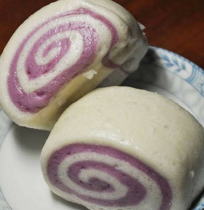 紫薯双色卷