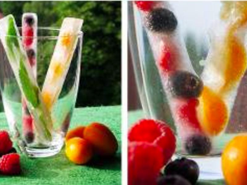 自製水果冰块 天然甜味的食谱封面
